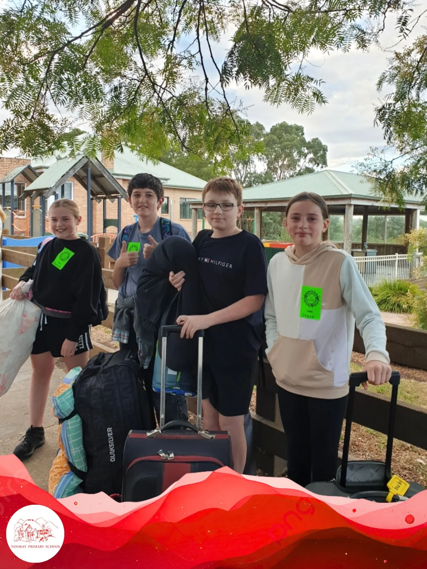 This-morning we farewelled our four lucky students who are attending @somersschoolcamp along with 150+ students from across our GSWC Network!

Charlotte, Cal, Ryan and Grace will have the experience of a lifetime as they enjoy everything from rock cl