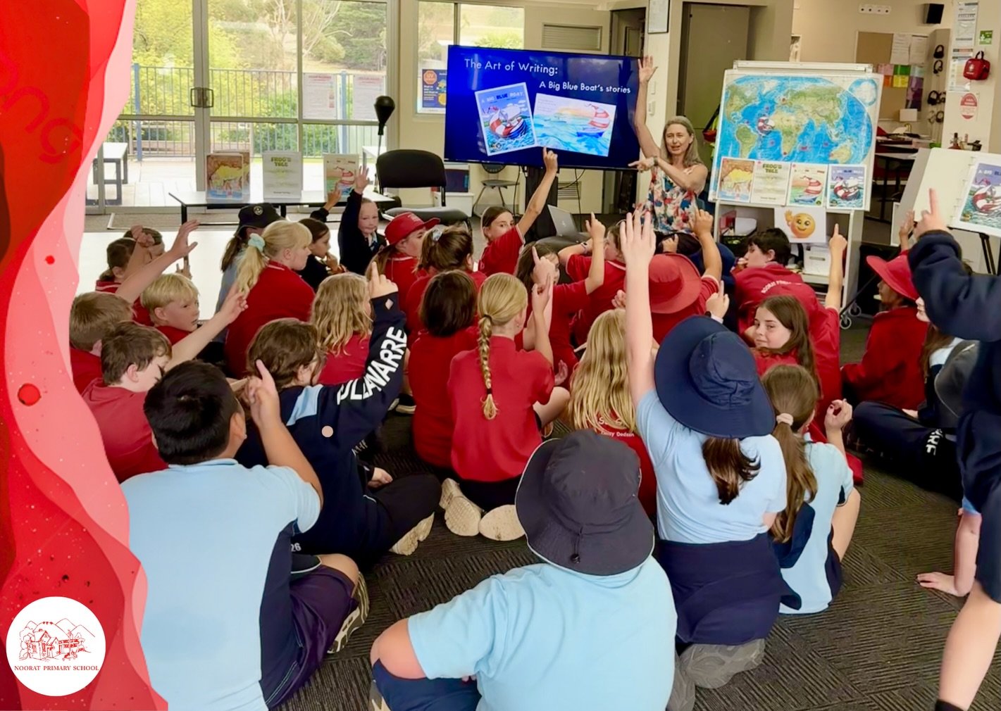 𝒜𝓊𝓉𝒽𝑜𝓇 𝓋𝒾𝓈𝒾𝓉 𝒾𝓃𝓈𝓅𝒾𝓇𝑒𝓈 𝓃𝑒𝓍𝓉 𝑔𝑒𝓃𝑒𝓇𝒶𝓉𝒾𝑜𝓃 📚 

We were thrilled to welcome talented children&rsquo;s author Susea Spray to our school last week as part of our MARC Library program! 

This special visit was made even more 