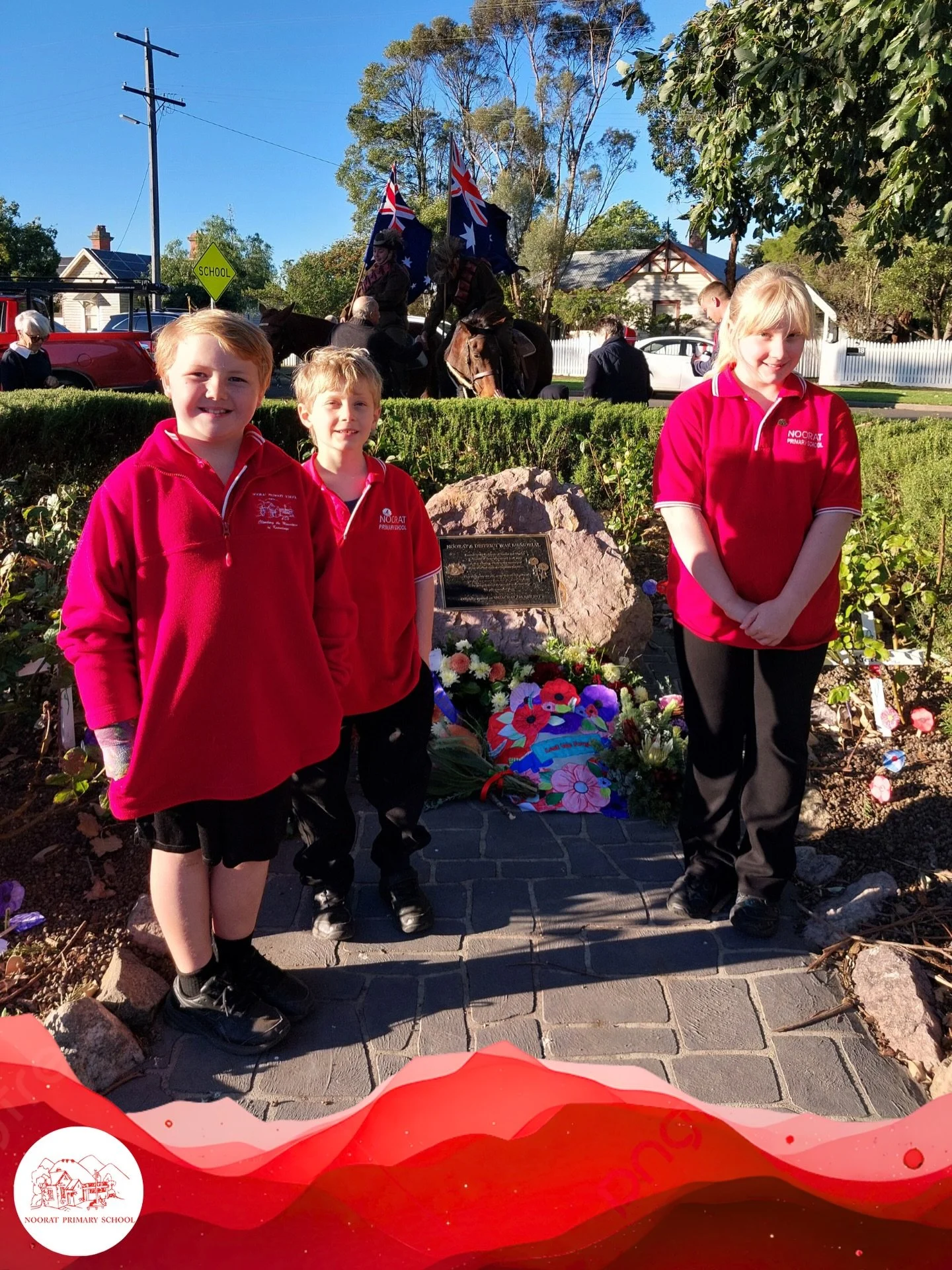 This morning, many students from our school and community came together to acknowledge ANZAC Day with a meaningful and respectful ceremony, taking a moment to pause and reflect on the sacrifices of those who have, and are still serving our country.


