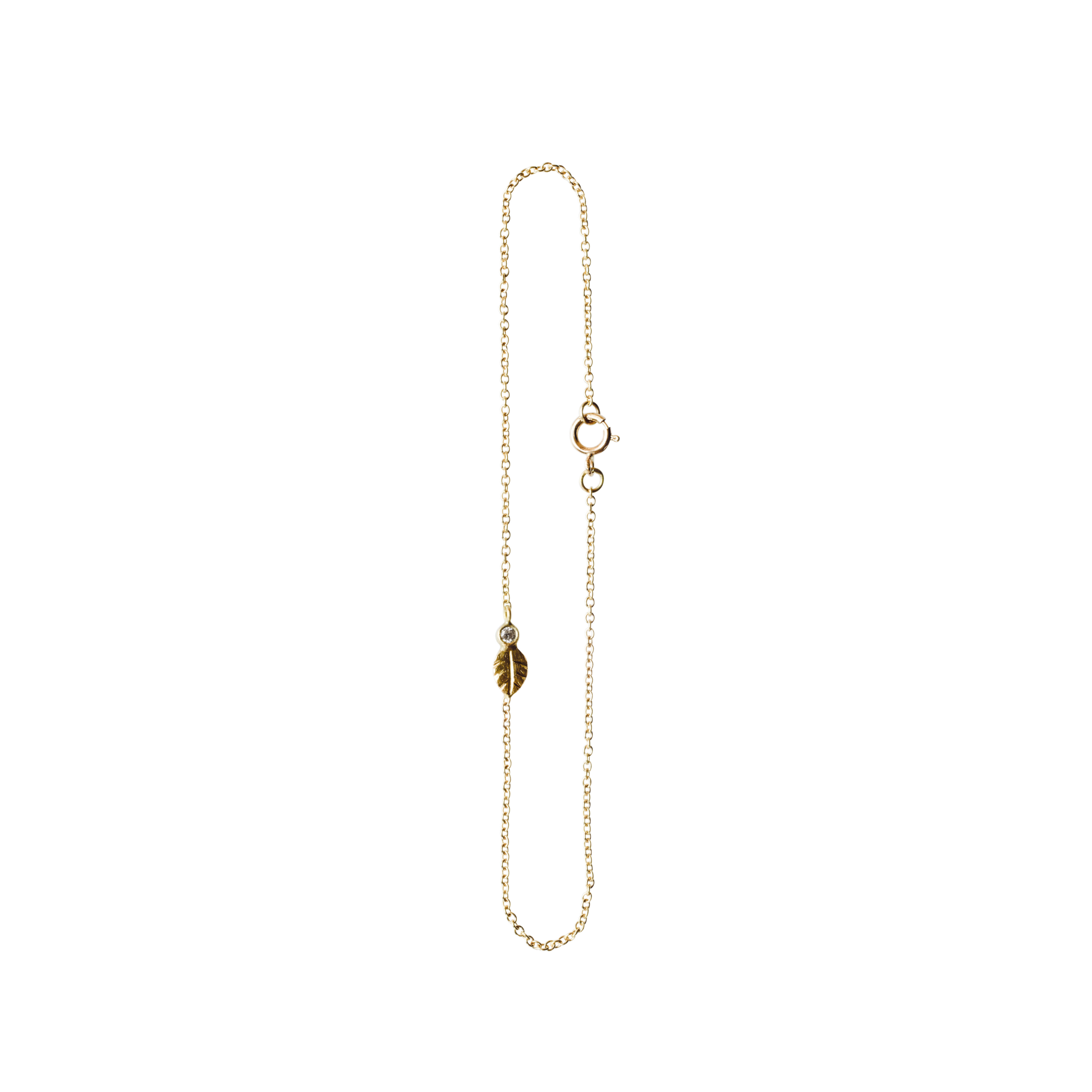 LEAF DIAMOND BRACELET