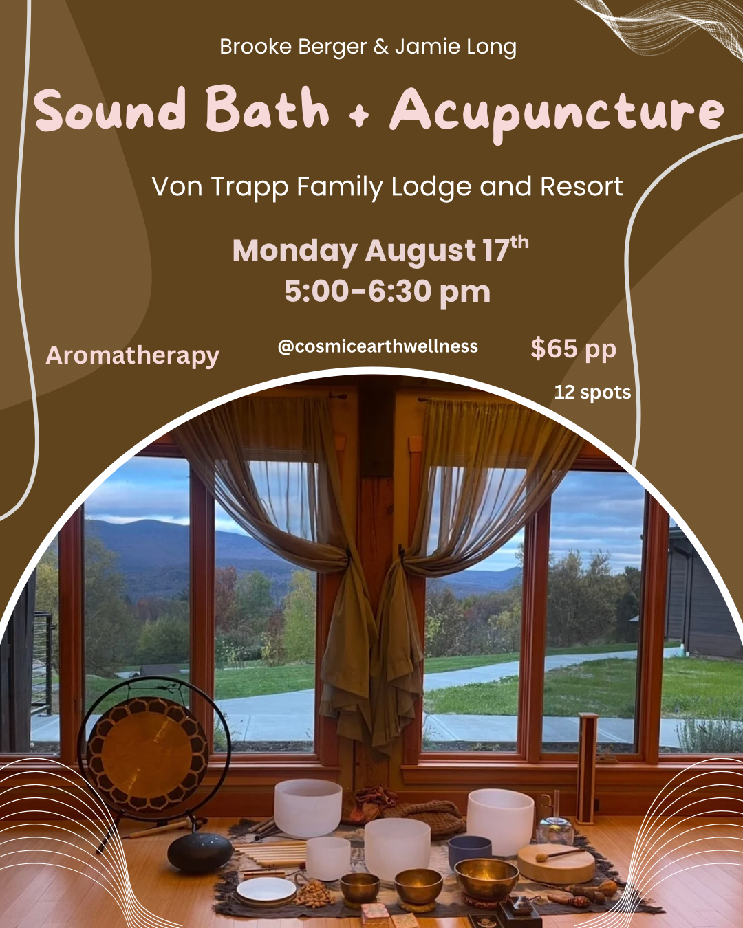 Sound Bath + Acupuncture August 17th