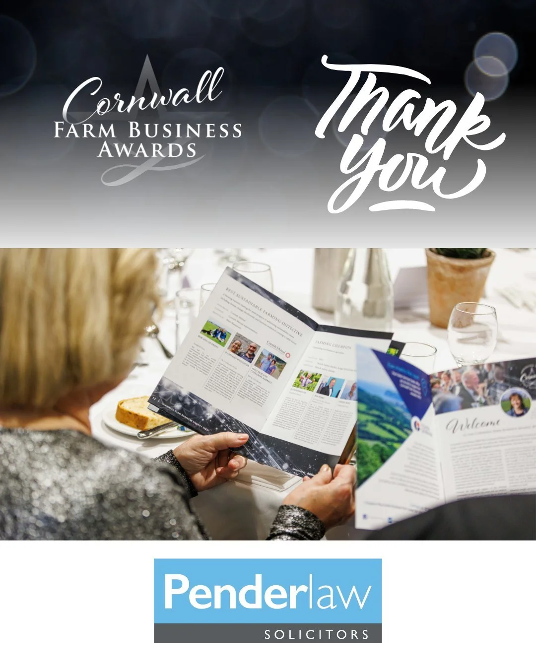 🎉 We&rsquo;re delighted to welcome @penderlawsolicitors as a new sponsor of the Cornwall Farm Business Awards! 🌟

A big thank you for supporting this year&rsquo;s event by sponsoring the Awards Programme 📖✨. Your support helps us celebrate the ded