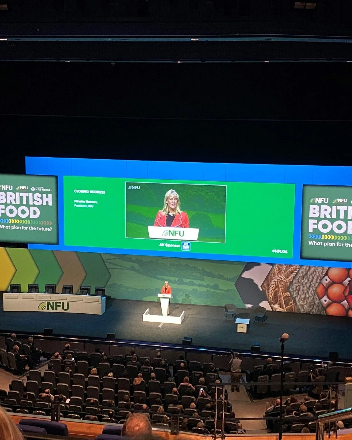 1 month to go until the NFU conference 🧡💚

We are so excited to be the named charity at this year's conference, which this time will focus on 'Building Farming's Resilience'.

Make sure you stop by our stand in Hall 3 and talk to one of the team ab