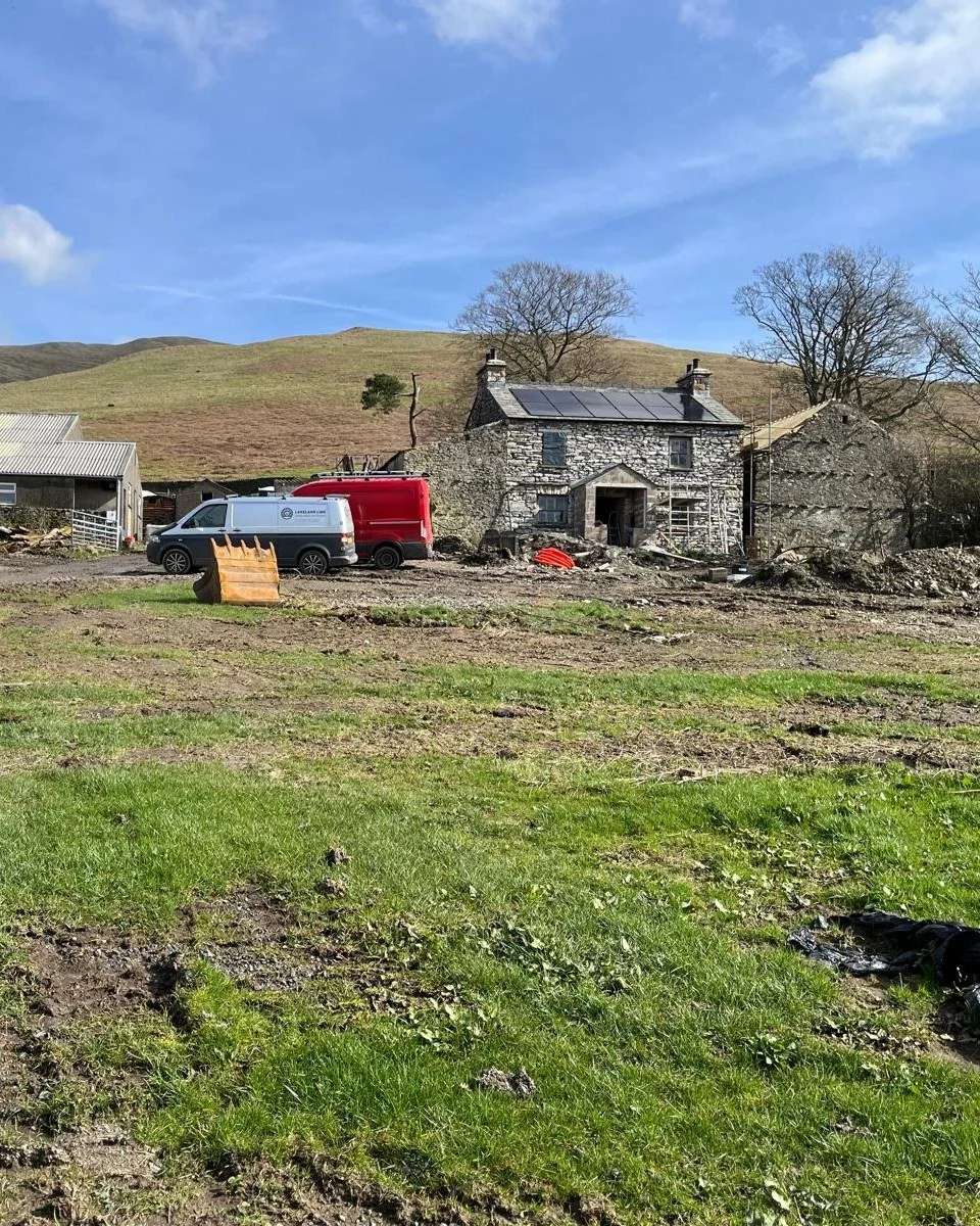 Whins Farm looking glorious this week in the sunshine ☀️

Whins is our farm in Cumbria that we are in the middle of carefully restoring it.

Once refurbished we will be offering the tenancy as an exciting first step into farming for a new entrant. 🐏