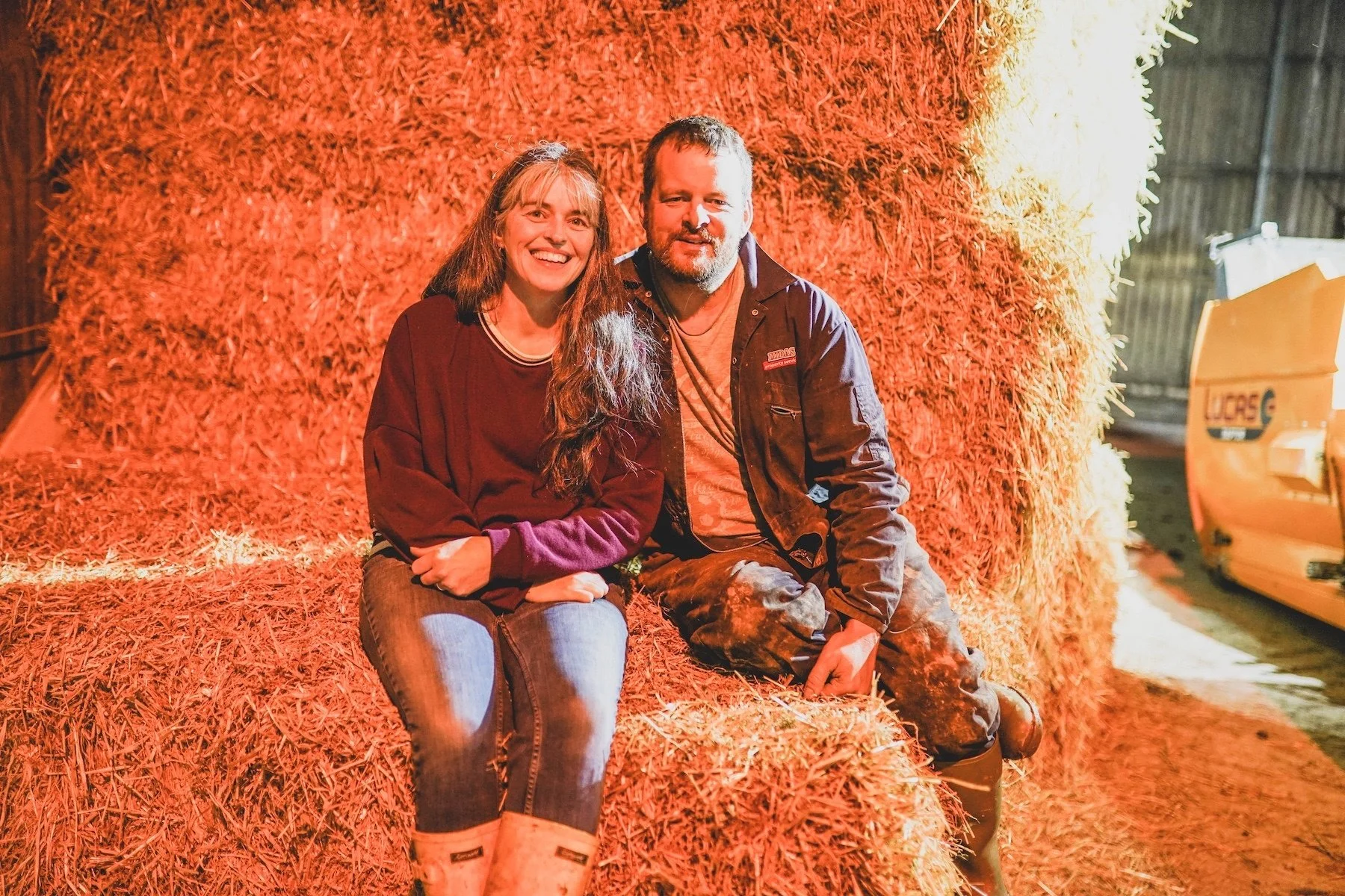 Dan and Elaine Mason, Sladesdown Farm 