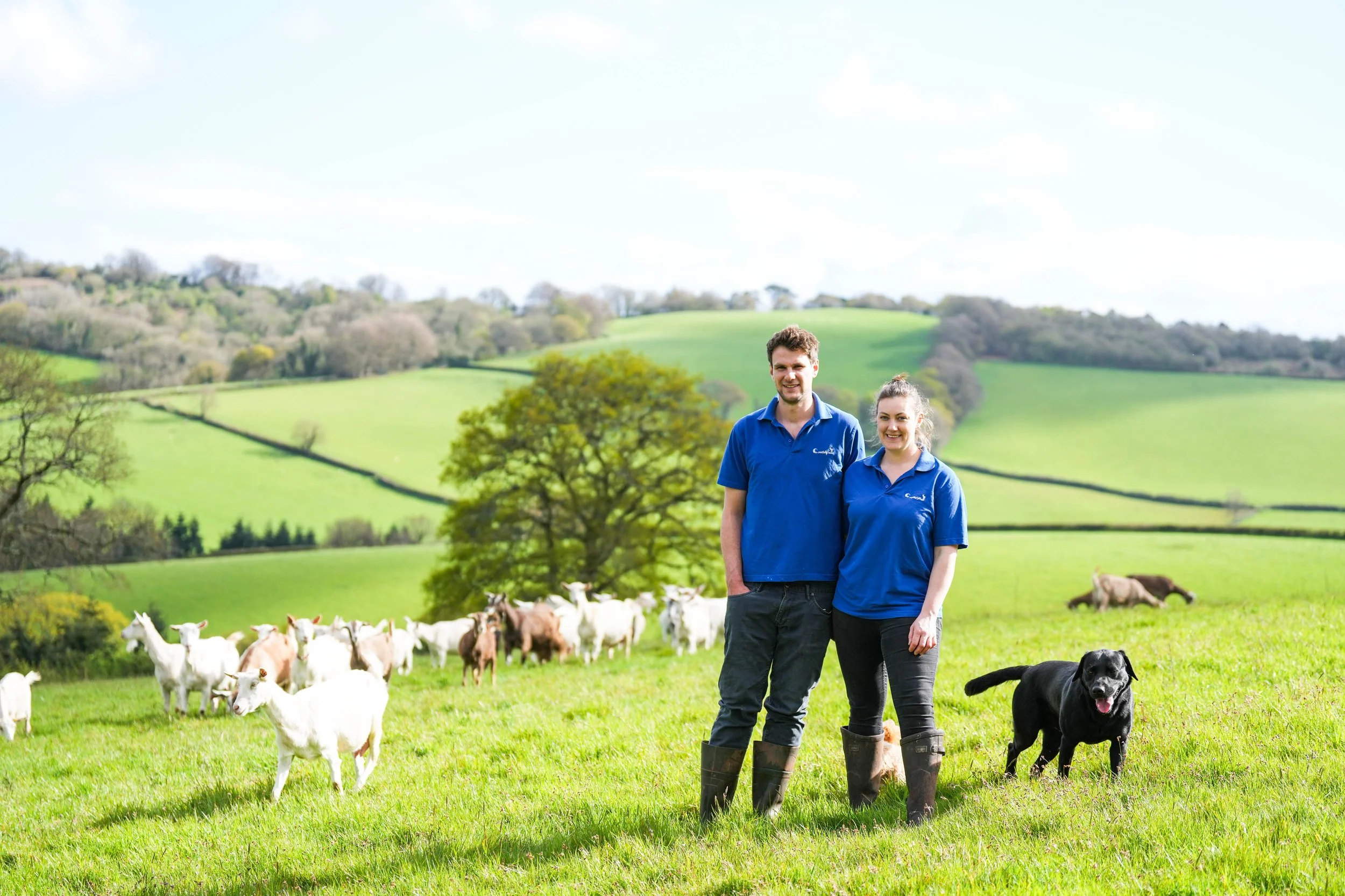 Ross and Ginny Thomson, Smallacombe Farm 