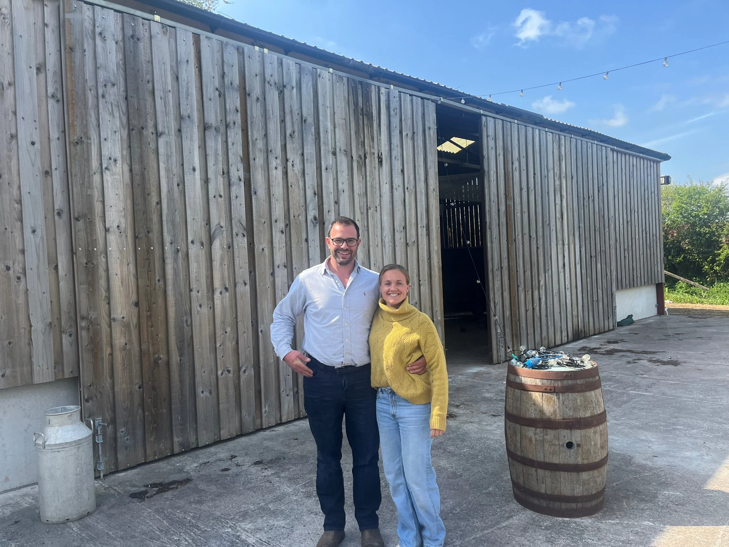 Andrew and Miriam Hawkings, Battleford Farm&nbsp;
