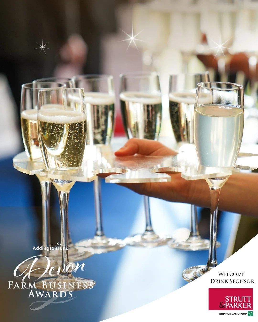 Just 2 days to go until the Devon Farm Business Awards! 🤩

We&rsquo;re counting down to a fantastic evening celebrating the people making a real impact in farming. 🌱

Huge thanks to @struttandparker for sponsoring our welcome drinks 🥂

We&rsquo;d 
