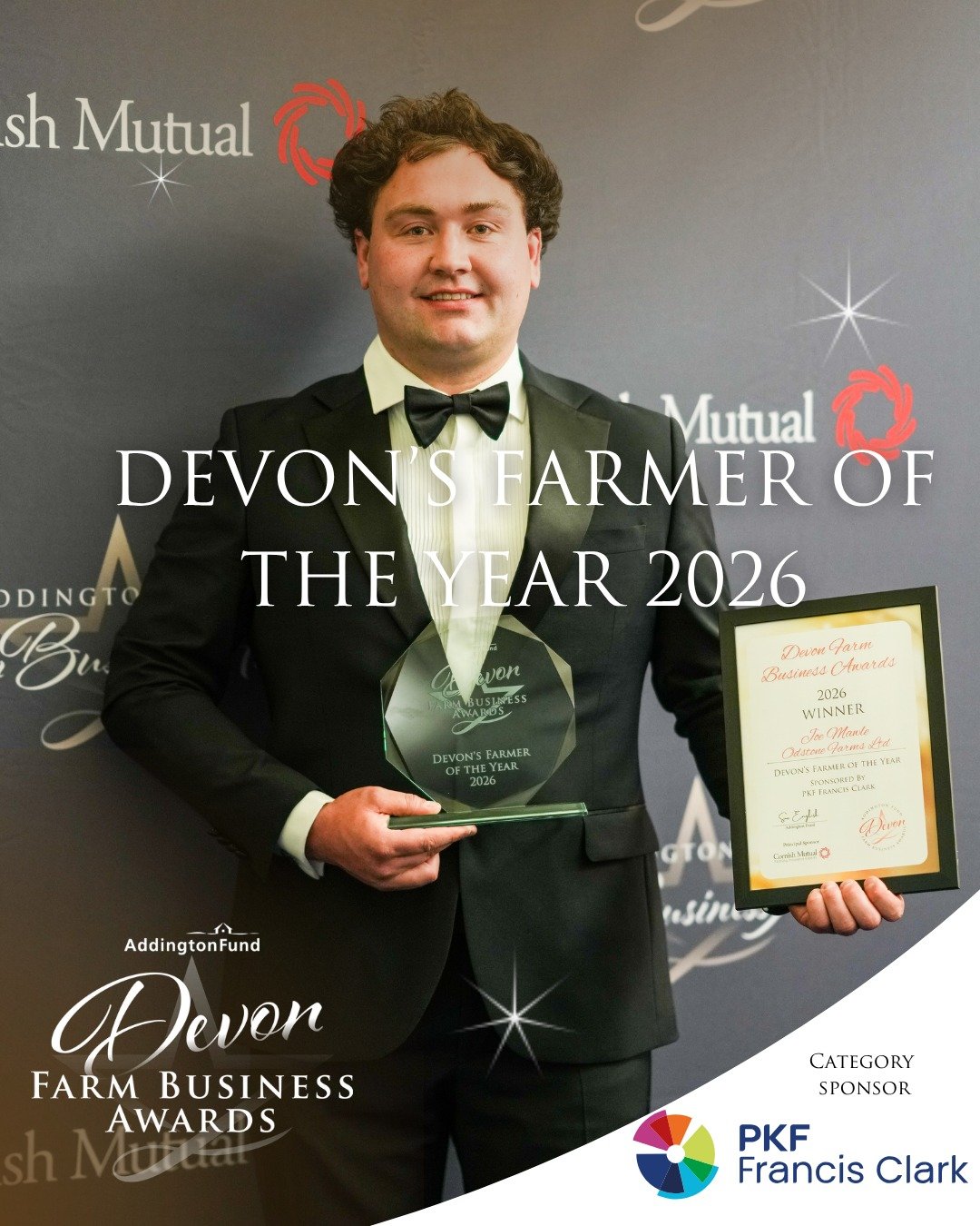 🌟 What a night! 🌟

Huge congratulations to all our 2026 Devon Farm Business Awards winners. Your hard work, innovation, and dedication to Devon's farming community truly shone through! 🏆🌾

A massive thank you to our incredible sponsors for their 