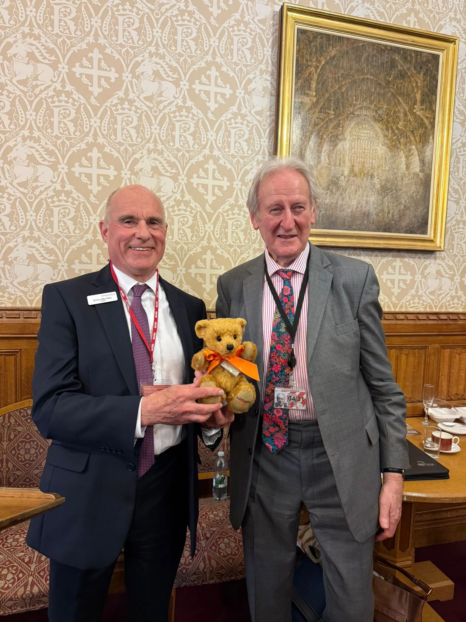 Lord Curry of Kirkharle with Peter