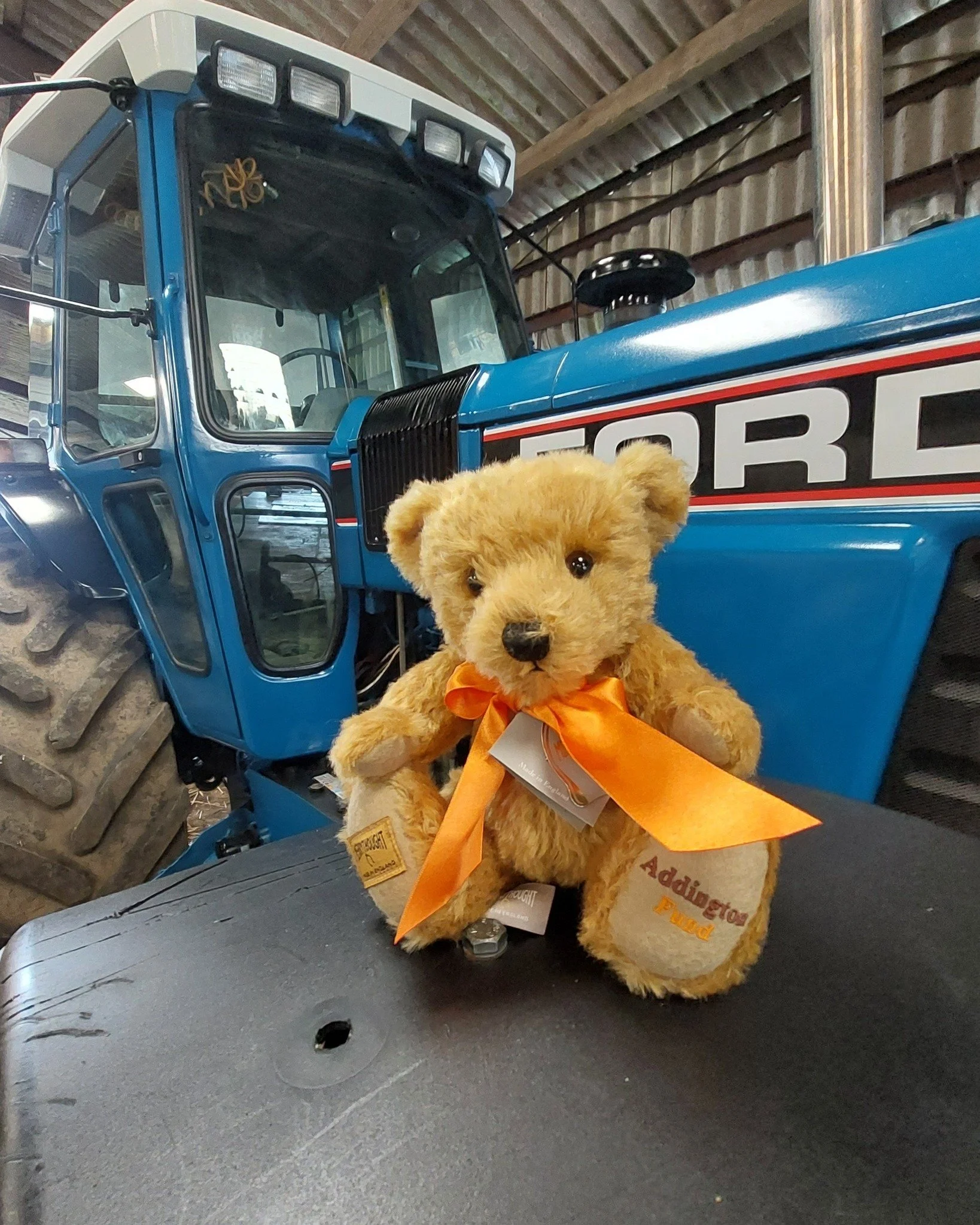 Another Addington Bear has found a new home! 🧸🏡

A huge congratulations to Rebecca McCaffery, who is the lucky winner of one of our 15 limited-edition Addington Fund bears. 🎉

We&rsquo;re delighted to see Dolly heading off to her new home with Reb