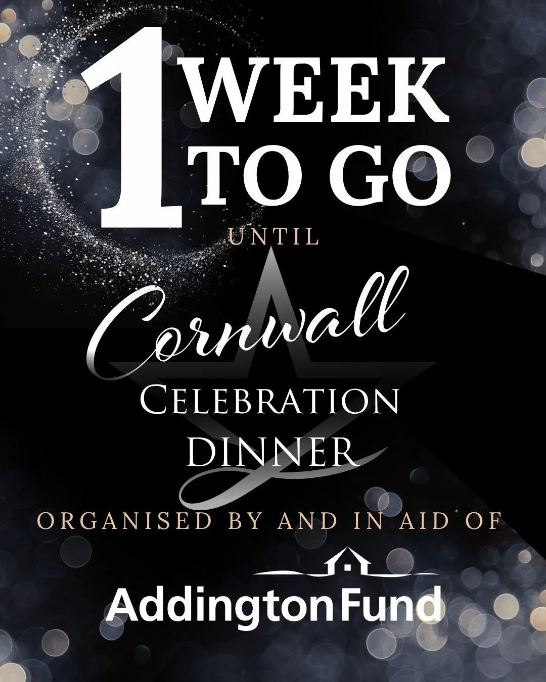 🧡 Just ONE WEEK to go until our Cornwall Celebration Dinner! 🧡

This is your last chance to join us as we celebrate 25 years of Addington Fund supporting farming families.

📅 Thursday 8 October | 6:30pm&ndash;11:00pm
📍 The Eden Project, Cornwall

