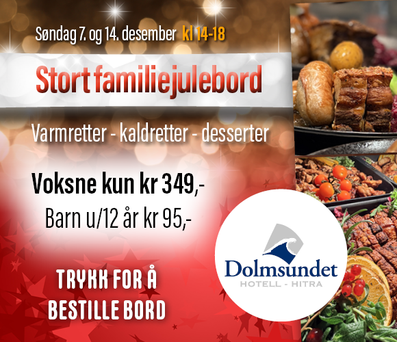 Stort familiejulebord - buffet!