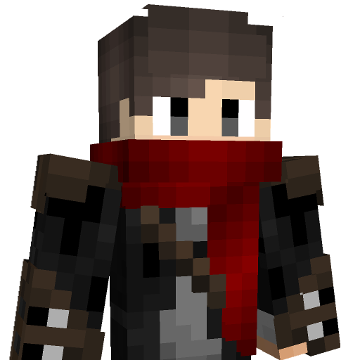 A torso photo of MarcusDoesMC’s Minecraft skin.