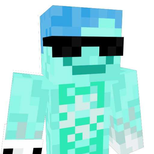 A torso photo of UniqueImpact’s Minecraft skin.