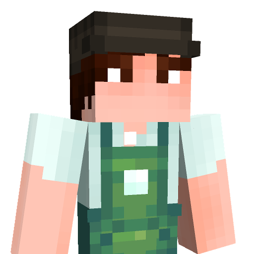 A torso photo of Fraser’s Minecraft skin.