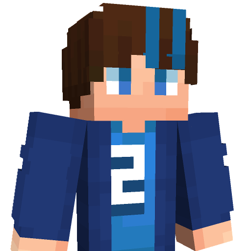 A torso photo of Bluleader64’s Minecraft skin.
