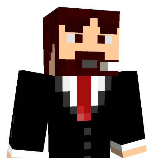 A torso photo of MeWulf’s Minecraft skin.