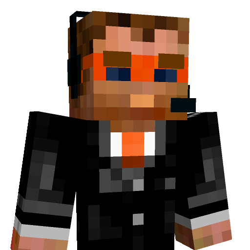 A torso photo of Gregan’s Minecraft skin.