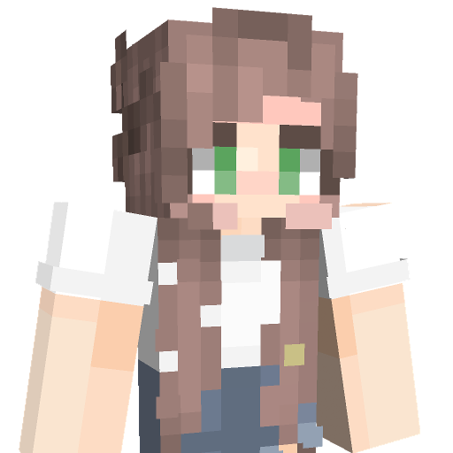 A torso photo of _Birchiie_’s Minecraft skin.