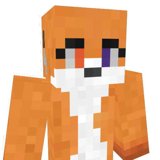 A torso photo of FlameVapour’s Minecraft skin.