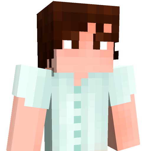 A torso photo of Fraser’s Minecraft skin.