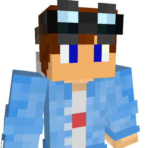 A torso photo of Tycer’s Minecraft skin.