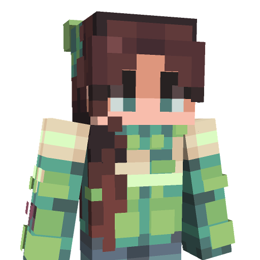A torso photo of lynrose’s Minecraft skin.
