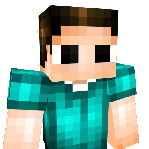 A torso photo of TastyBacon’s Minecraft skin.