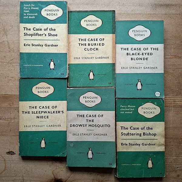Perry Mason Vintage Mystery Crime Fiction Bundle