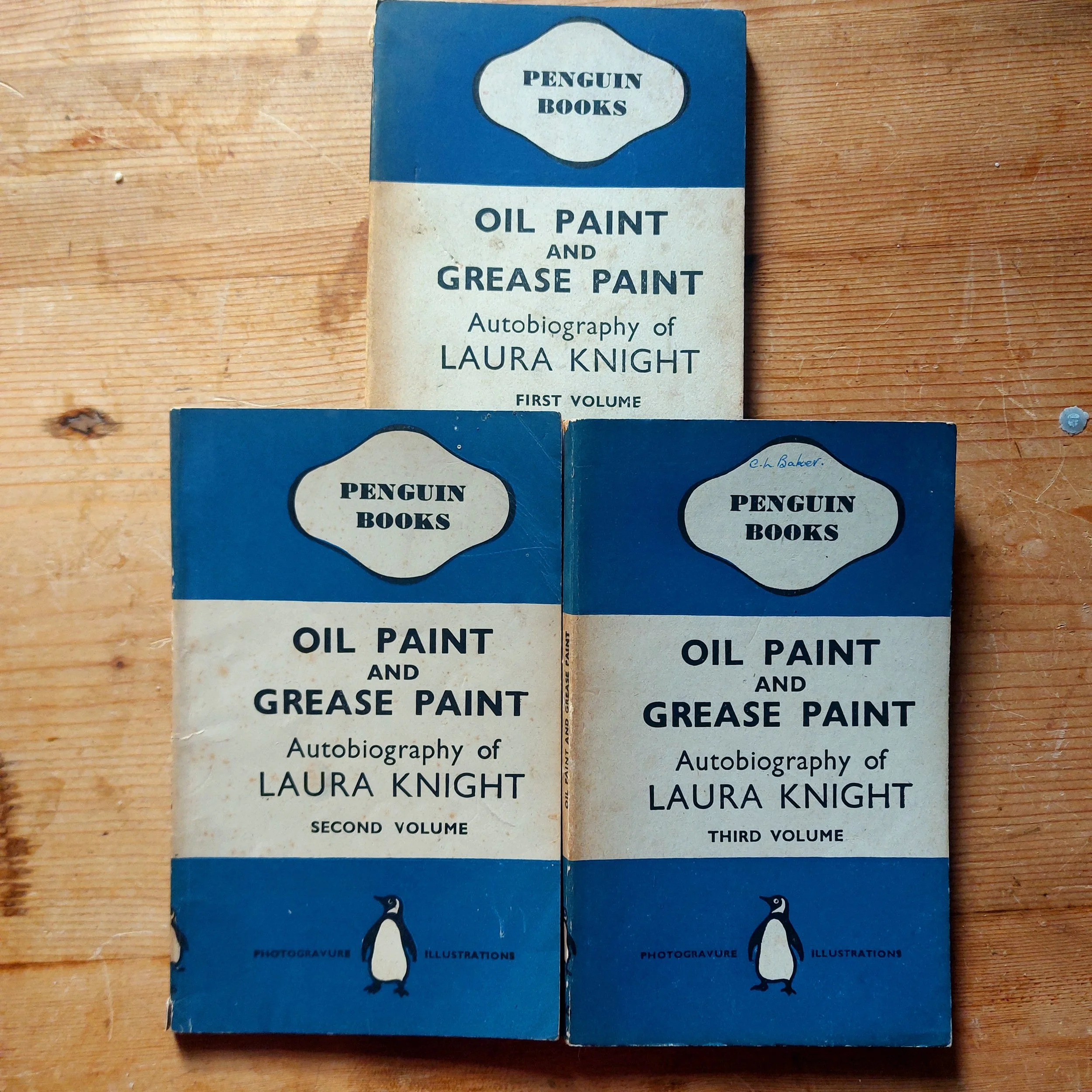 Oil Paint And Grease Paint (3 vols)