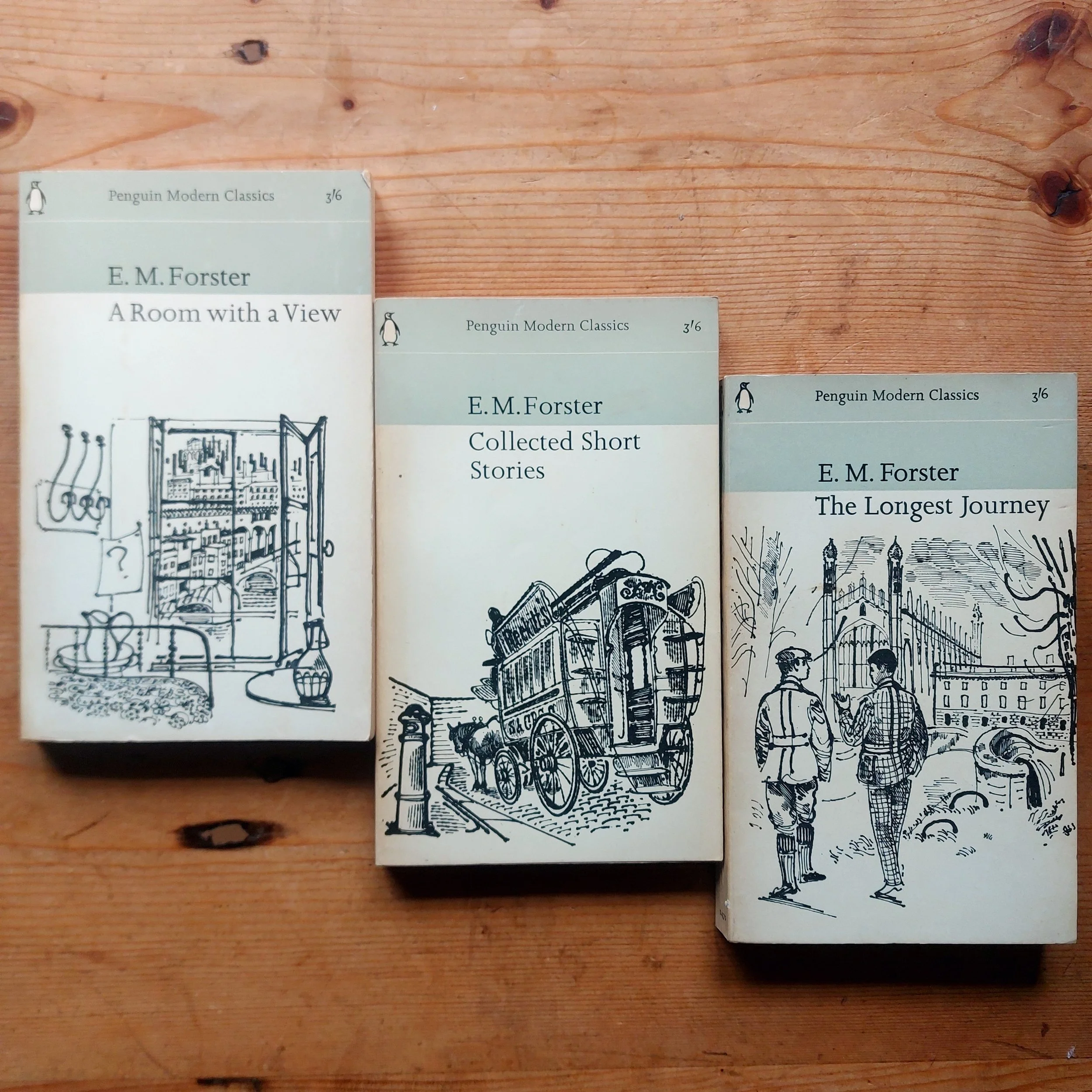 E.M. Forster Vintage Penguin Fiction Bundle