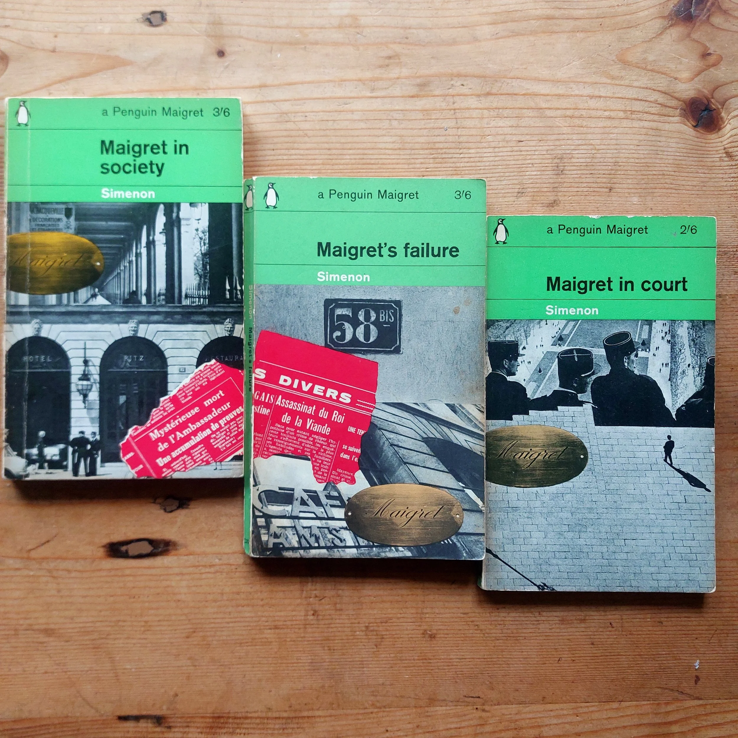 Simenon's Jules Maigret Penguin Crime Book Bundle