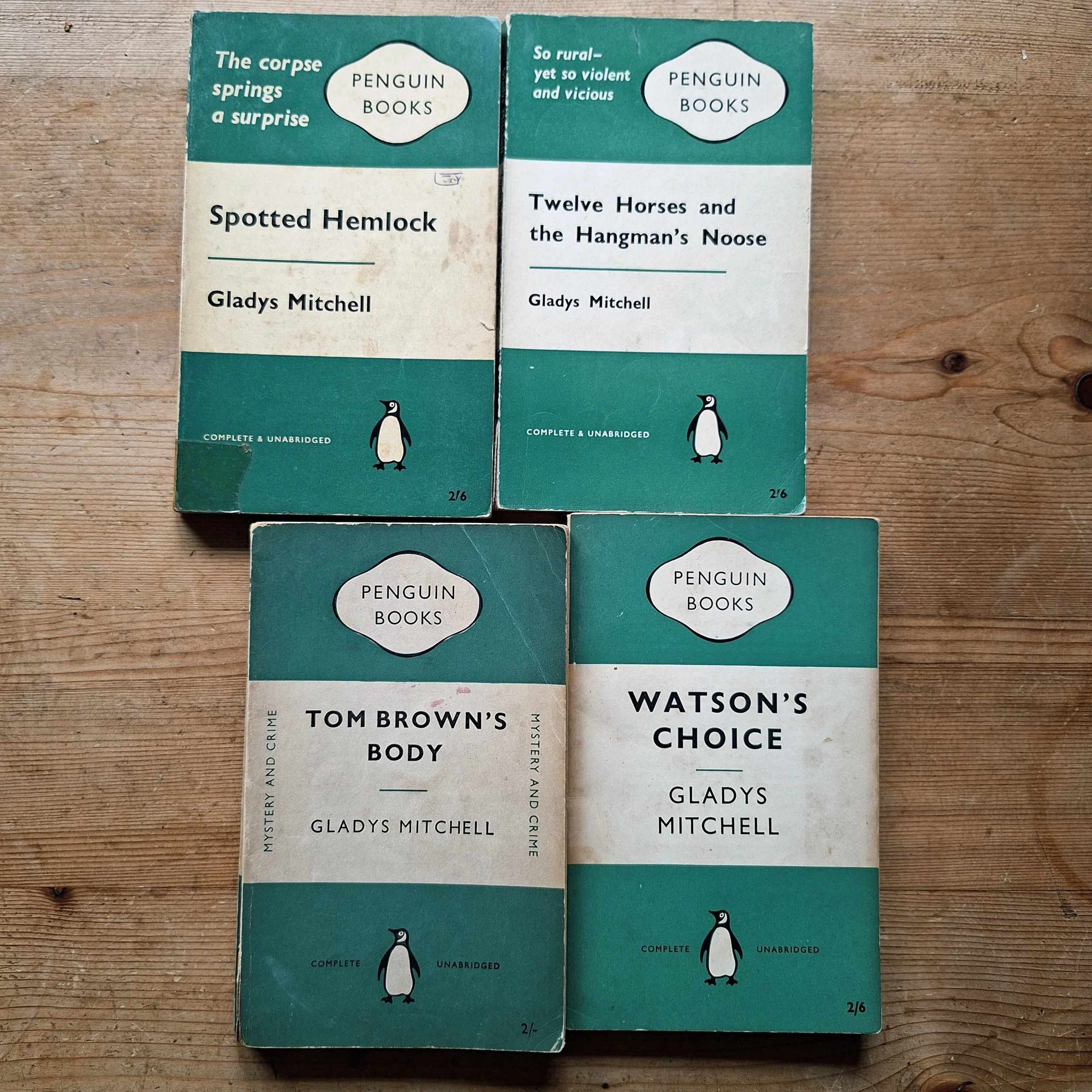 Gladys Mitchell Vintage Mystery & Crime Book Bundle
