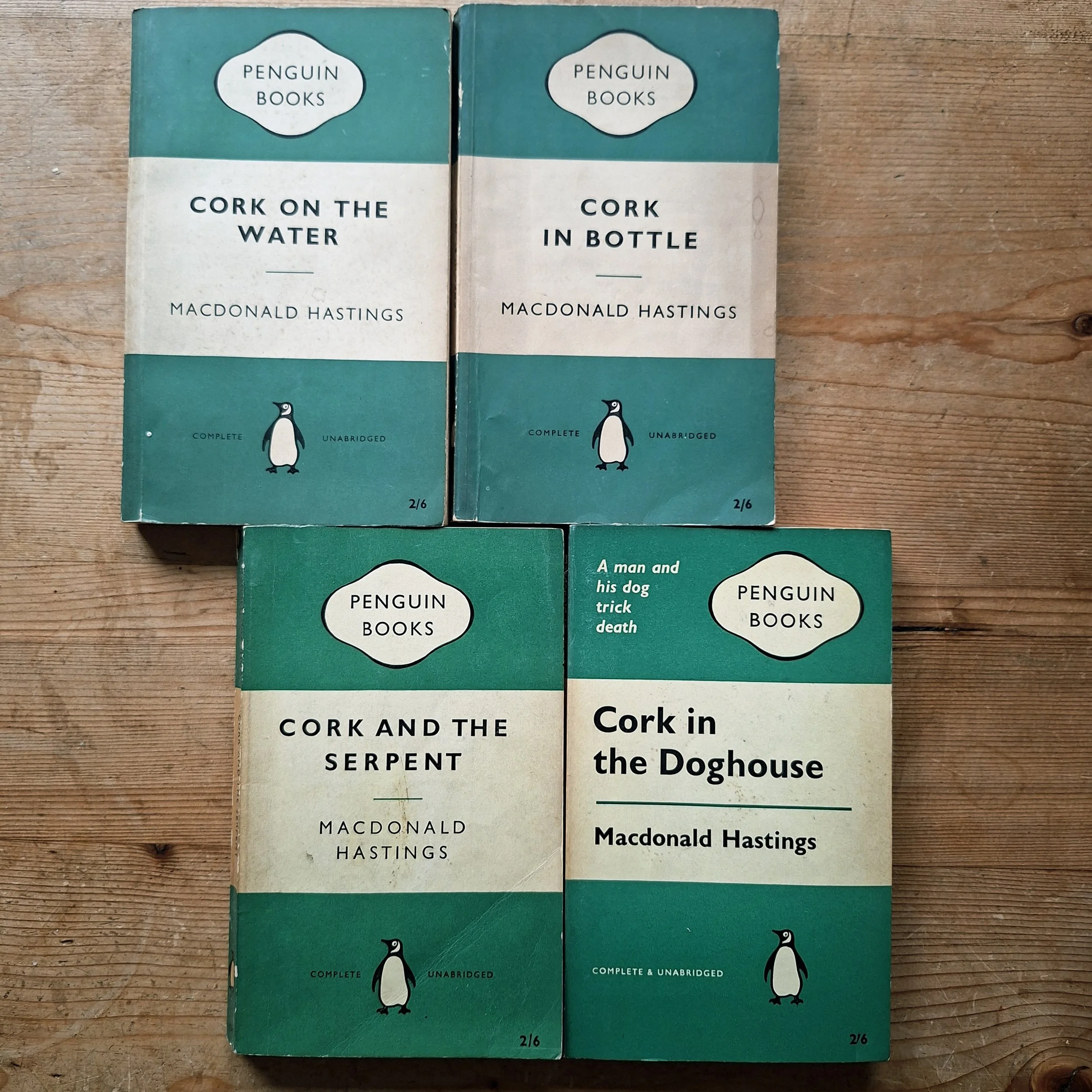 Montague Cork Vintage Mystery & Crime Book Bundle
