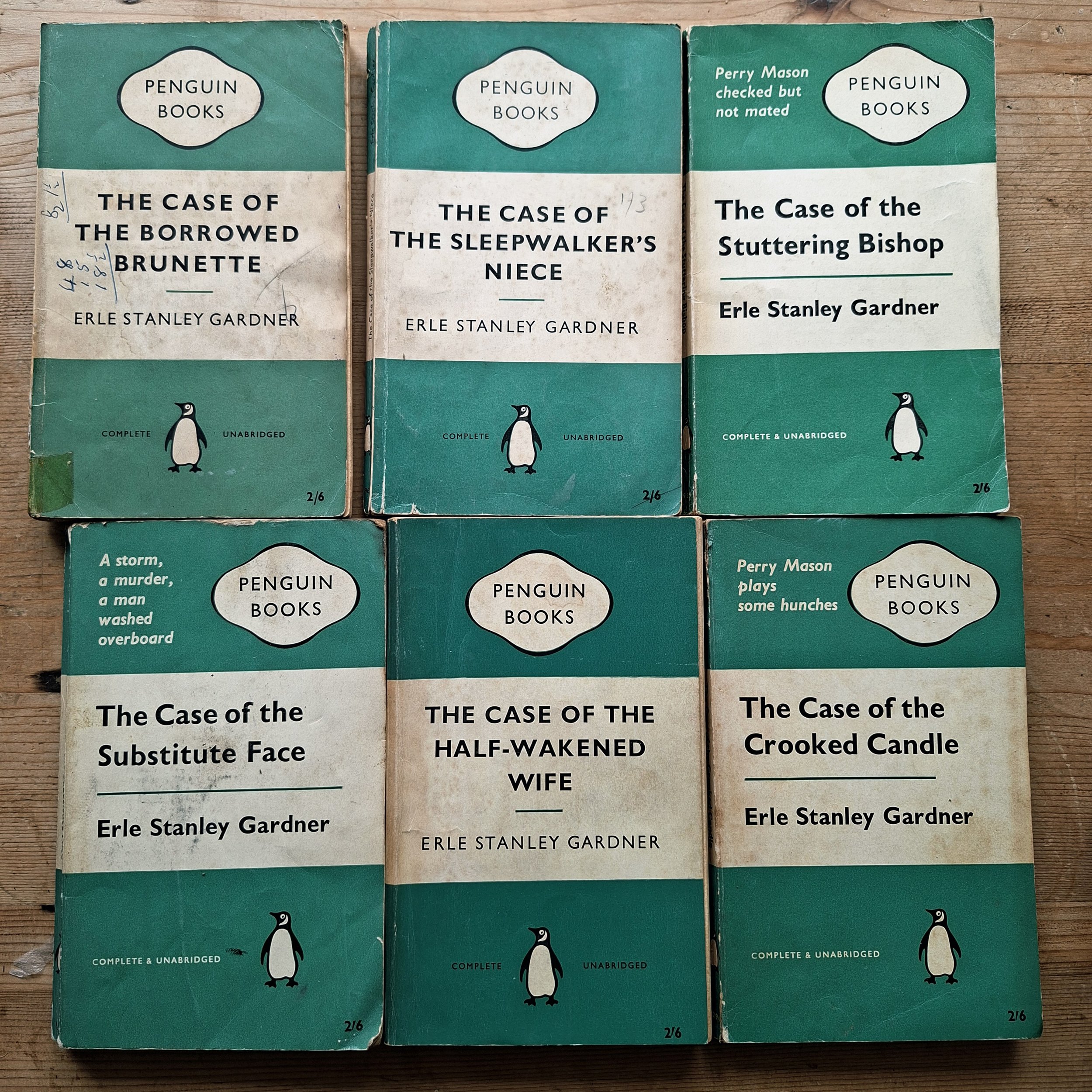 Perry Mason Vintage Mystery Crime Fiction Bundle