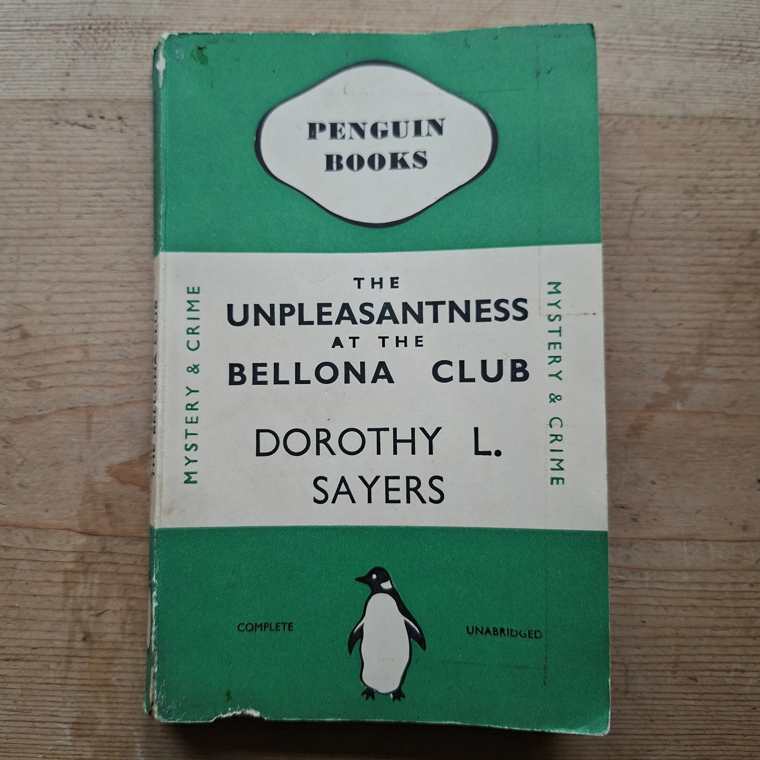 The Unpleasantness at the Bellona Club