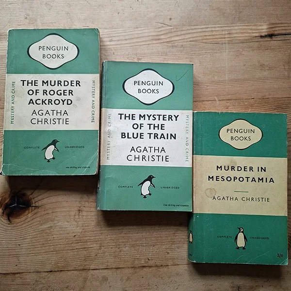 Agatha Christie's Poirot Vintage Mystery Crime Bundle