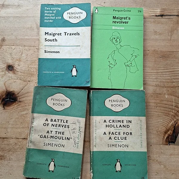 Inspector Maigret Vintage Mystery Crime Bundle