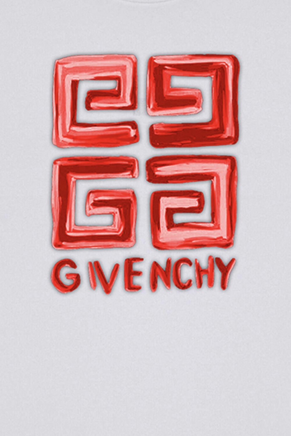 Men's White Givenchy 4G Emblem Slim Fit Soft T-Shirt-2.jpeg