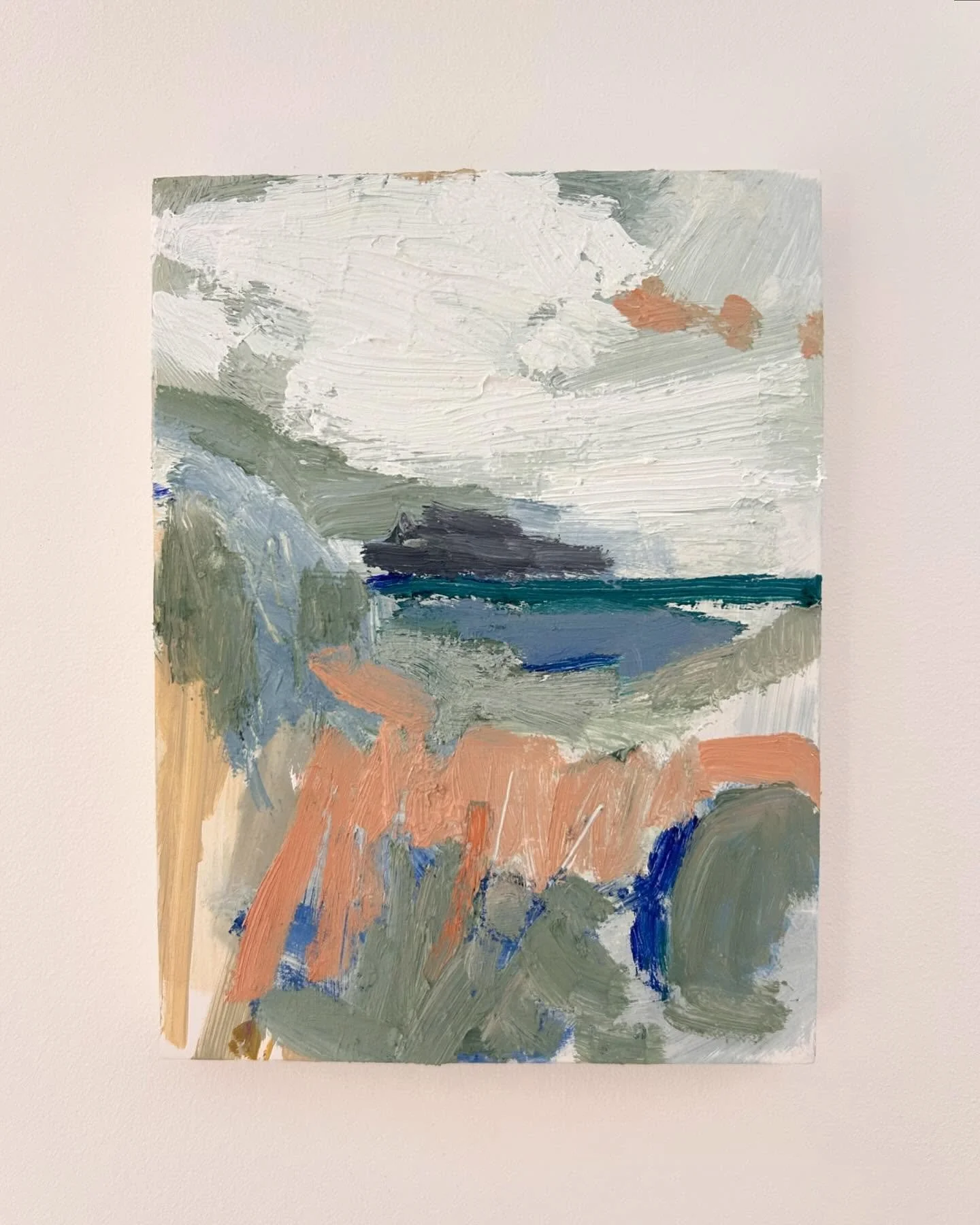 Some very textural boards I&rsquo;ve been working on. Keeping marks loose, working with colour, and trying to reflect an impression and memory of a place. Working this way helps me to loosen up when I get too in my head!

#oilpainting #oilonboard #co