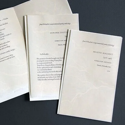 TEN POEMS / Nebraska