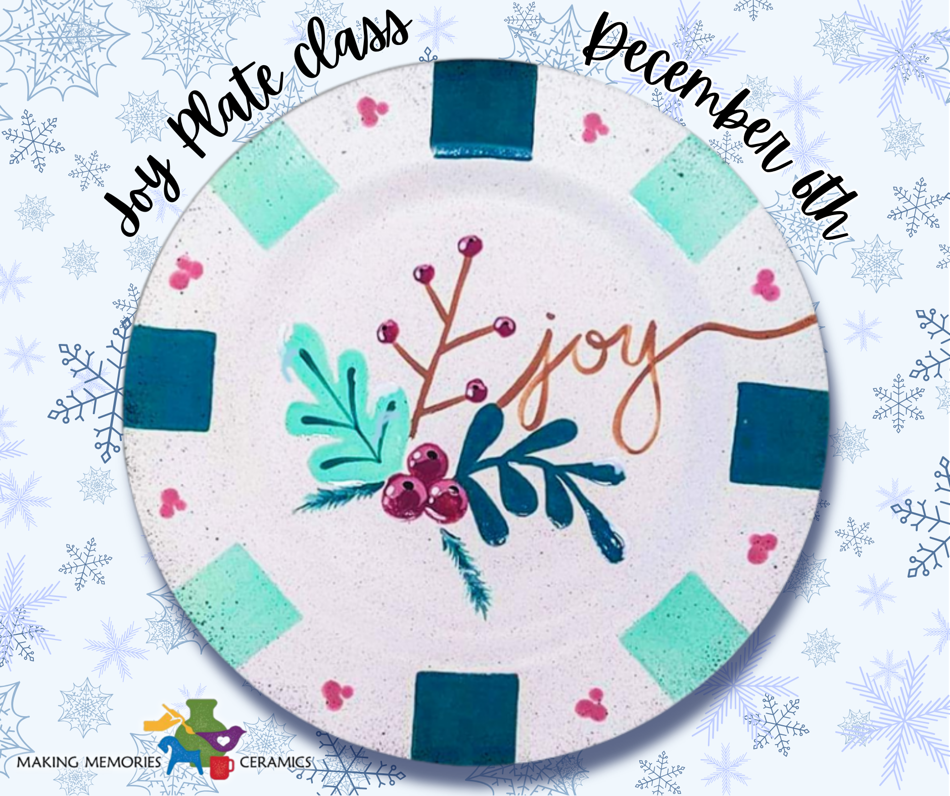 Joy Plate Painting Class