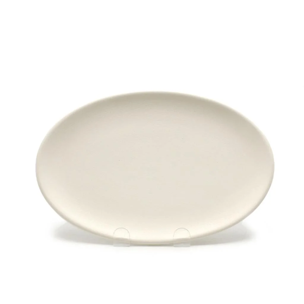 1090 - 10 Inch Oval Coupe Plate, 10 L x 6.5 W