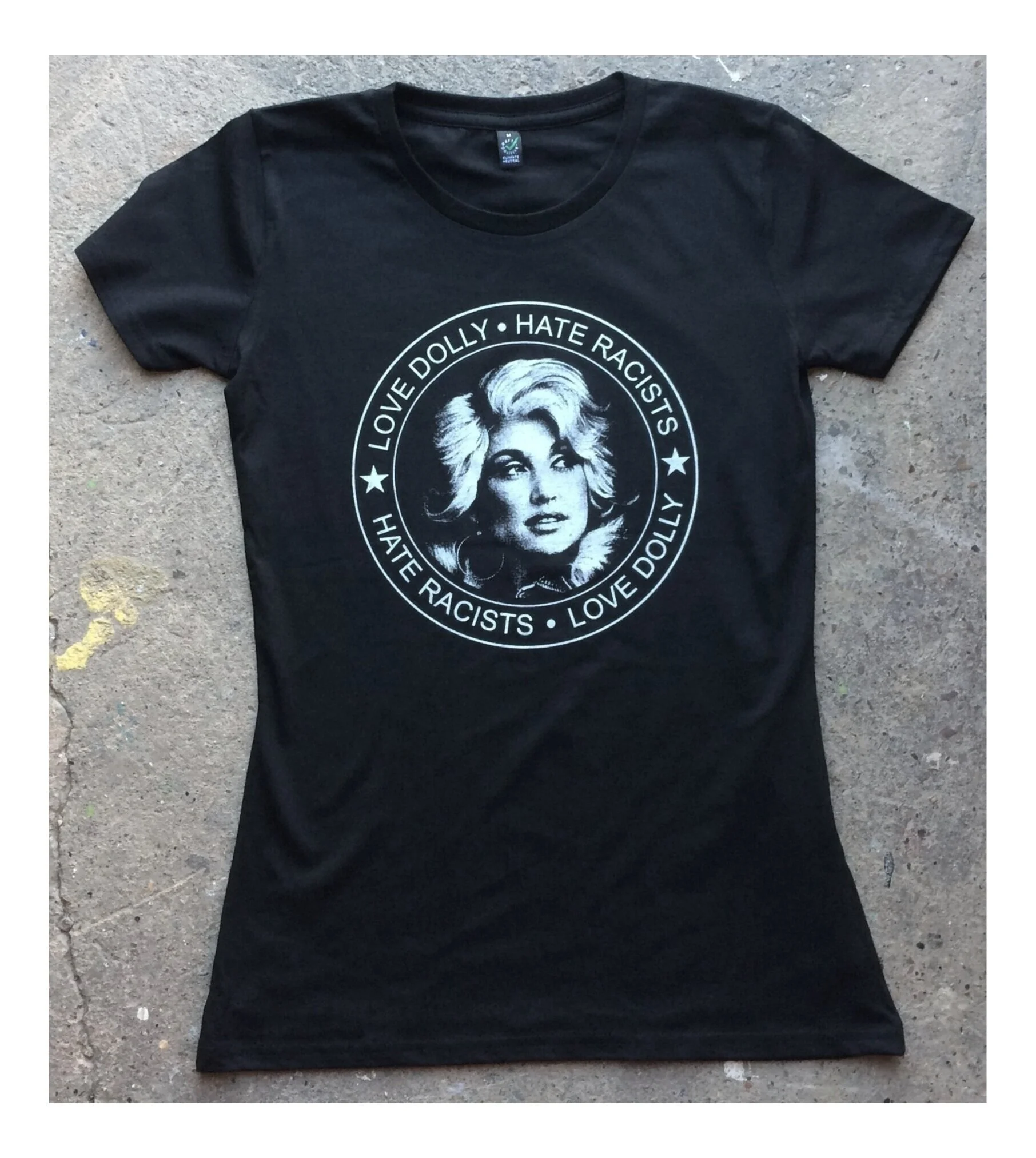Love Dolly Hate Racists T-shirts