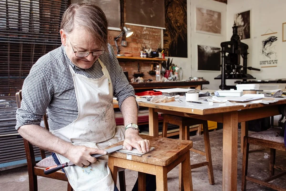 I N K E D  R E S I D E N C I E S  2 0 2 5
R E F L E C T I O N S
Looking back on their time as printmakers in residence at @theyardprintstudio during August and September this year we asked our three residents to tell us what they thought about the