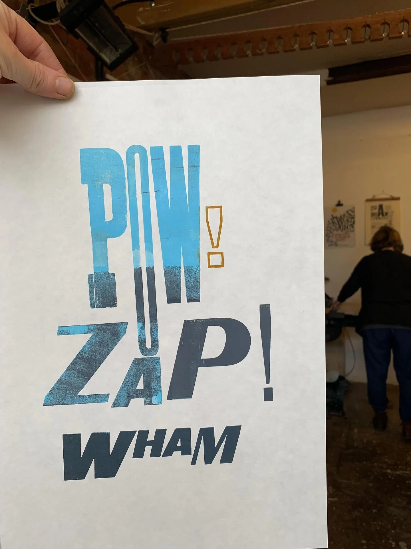 L E T T E R P R E S S
Week 6: An introduction to printmaking 
We had fun on Wednesday in the final session of an intro to print, playing with type and ink.
#trusttheprocess 
#theyardprintstudio #introduction #printmaking #letterpress #print #fina