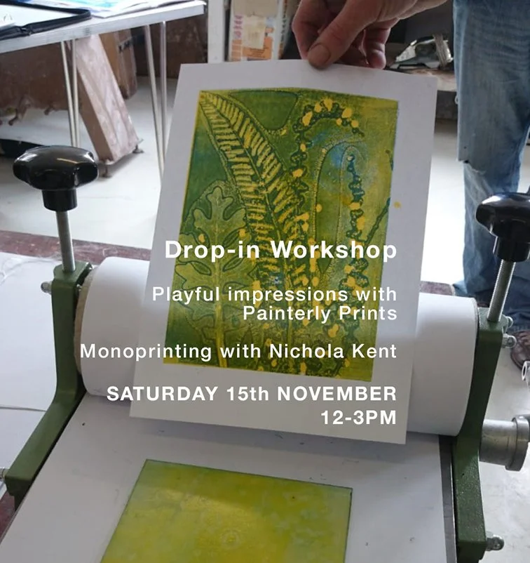 Monoprinting with Nichola Kent