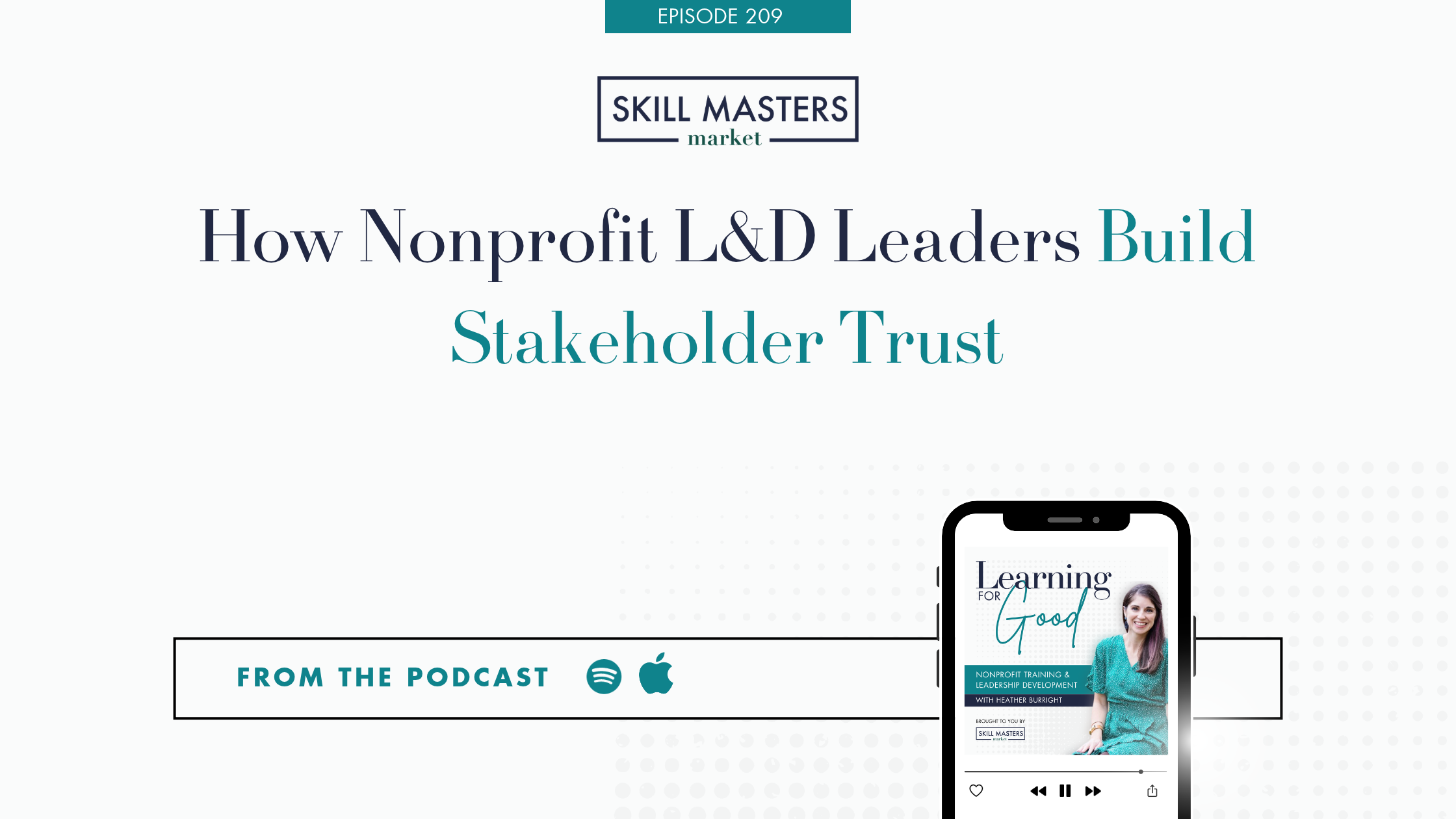 How can nonprofit learning leaders earn trust at work