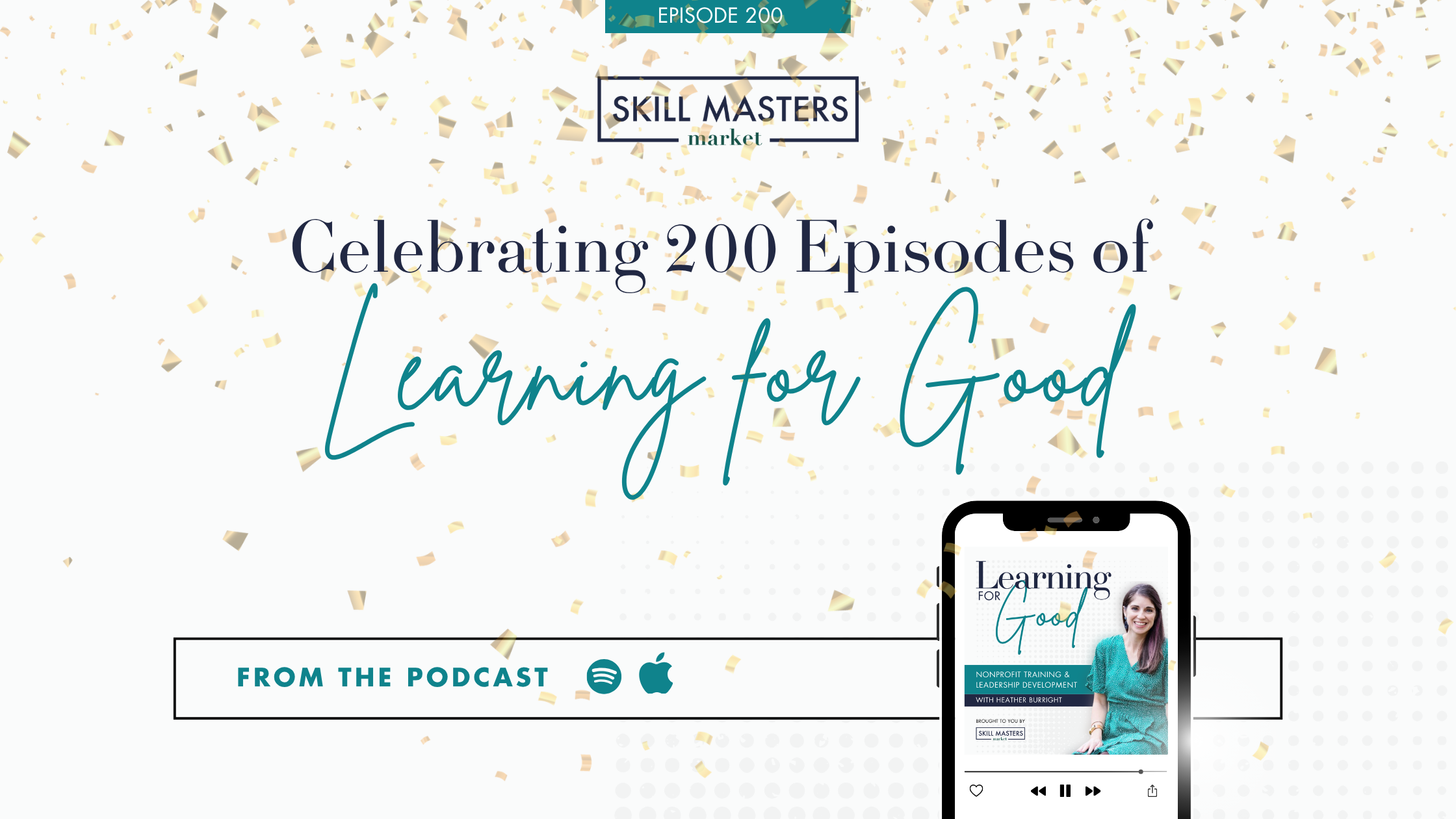 5 lessons from 200 episodes of the Learning for Good podcast
